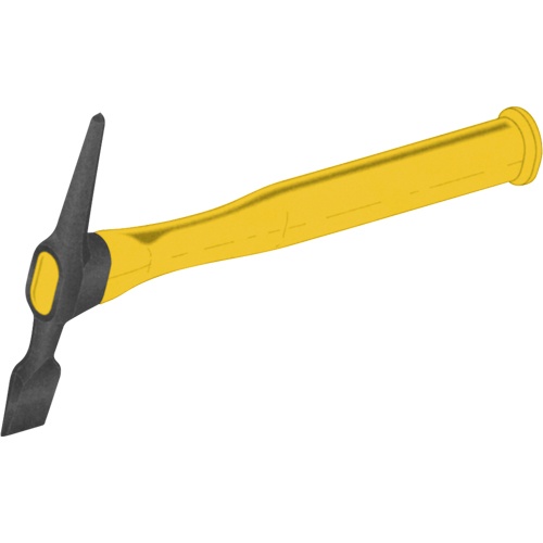 Plastic Handle Chipping Hammers, 11-7/8", 16 Oz. Head, Steel