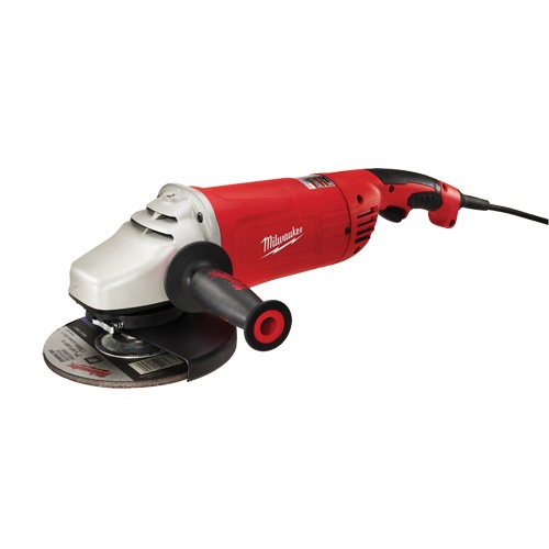 Non-Lock On Large Angle Grinder With Trigger Grip, 7"/9", 120 V, 15 A, 6000 Rpm