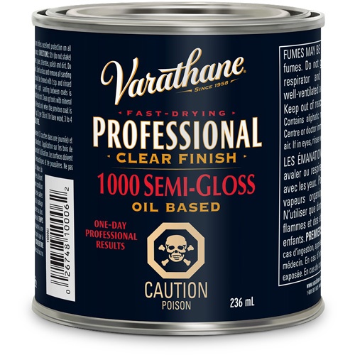 Varathane® Professional Finish, 236 Ml, Clear, Semi-Gloss