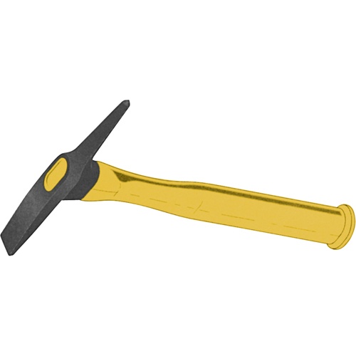 Plastic Handle Chipping Hammers, 11-7/8", 20 Oz. Head, Steel