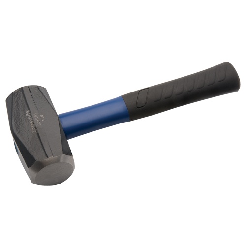 Club Hammer, 4 Lbs., 10-3/4" L, Fibreglass Handle