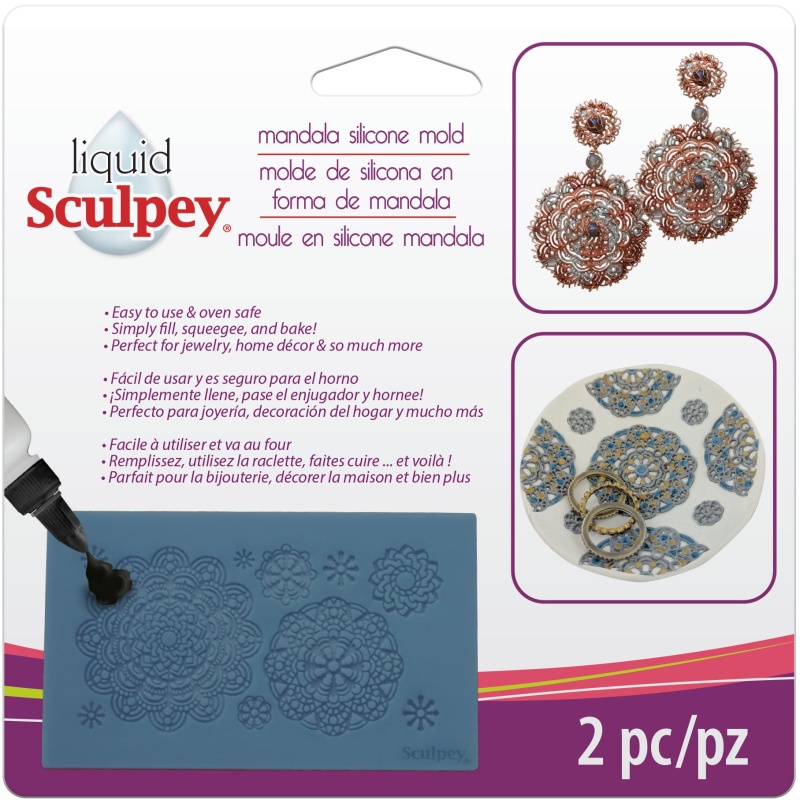 Sculpey Mandala Silicone Bakeable Mold