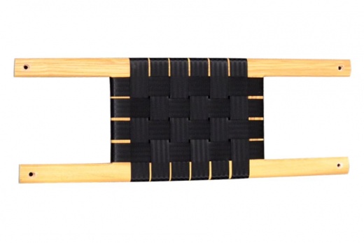 Middle Wood/Web Seat With Pins For Travel Canoe