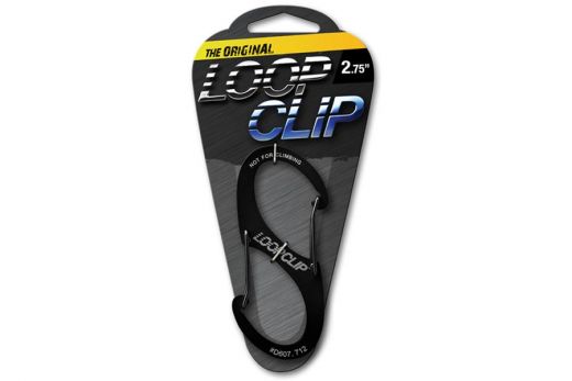 2.75" Black Anodized Loop Rope Clip