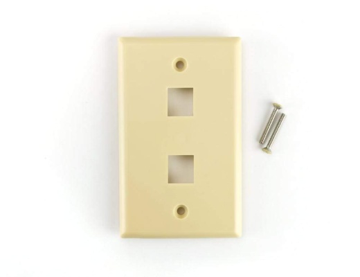 Sewell Keystone Wall Plate, Ivory