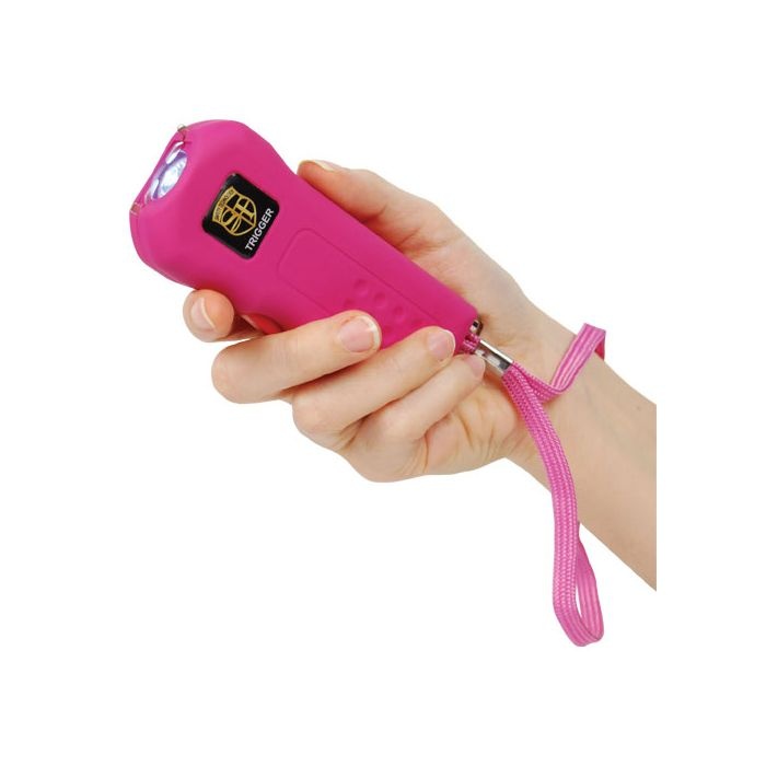 Trigger Stun Gun Flashlight - Pink