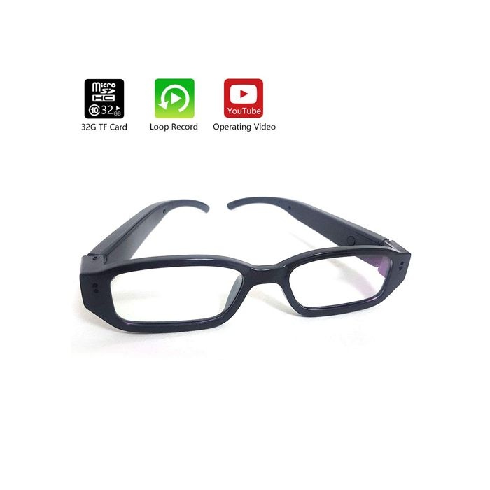 Hd Eye Glasses Hidden Spy Camera With Built In Dvr