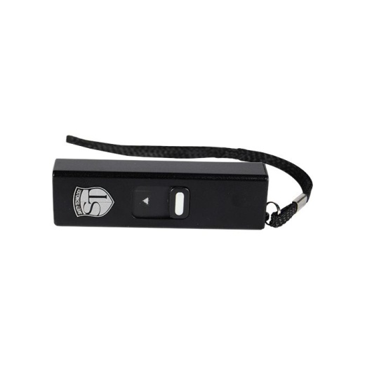Slider Stun Gun Flashlight - Black