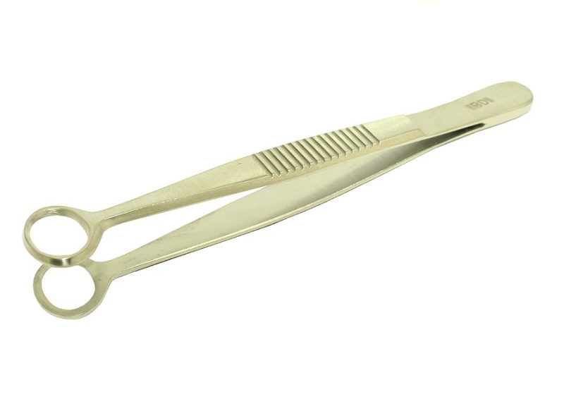 Bdeals Eye Micro Prince Trachoma Forceps, 3-1/2", Inside Ring 8 X 10 Mm