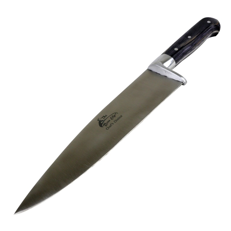 Theboneedge 12.5" Chef Choice Cooking Kitchen Knife Wood Handle Stainless Steel