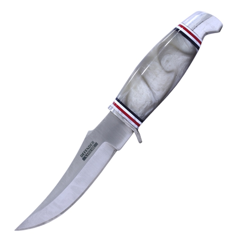 Defender-Xtreme 8" Resin Handle Skinner Knife