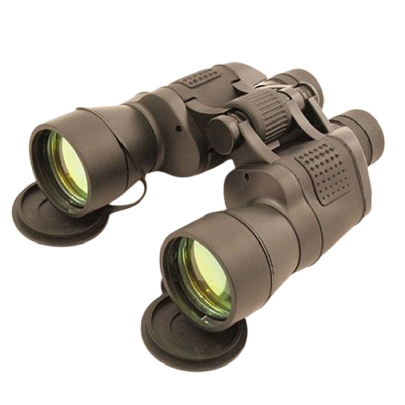 Perrini 20x50 Ruby-Coated Black Binoculars