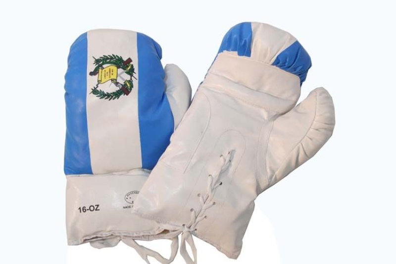 16Oz Guatemala Flag Boxing Gloves