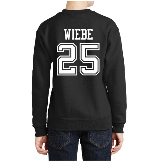 #25 Abram Wiebe Nd Hockey Sport Youth Crew