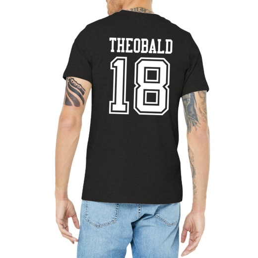 #18 Henry Theobald Nd Football Sport Adult Tee