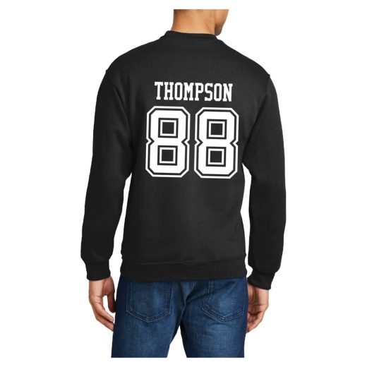 #88 Hannah Thompson Nd Softball Sport Adult Crew
