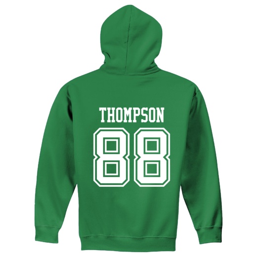 #88 Hannah Thompson Nd Softball Sport Adult Hood