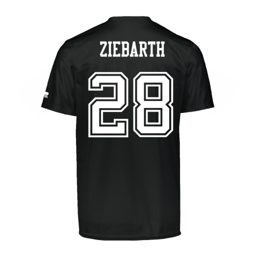 #28 Gaven Ziebarth Fan Football Jersey Adult