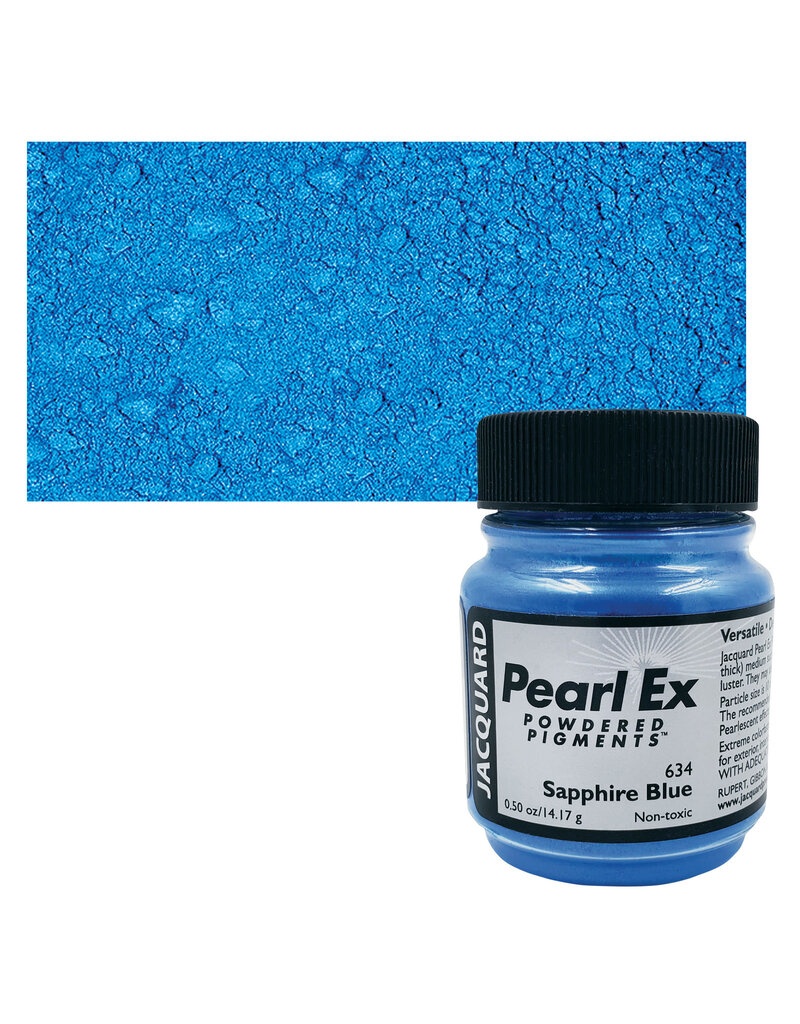 Jacquard Pearl-Ex Powder Pigment - Sapphire Blue .5oz