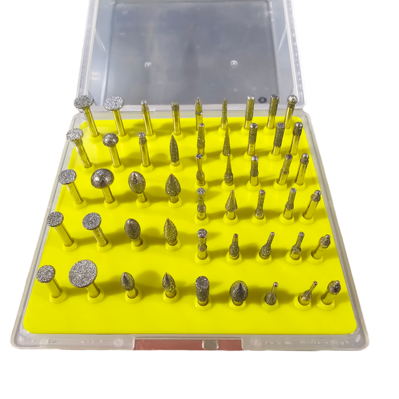 Buy 50Pc Diamond Burr Sets 1/8 Shank Online