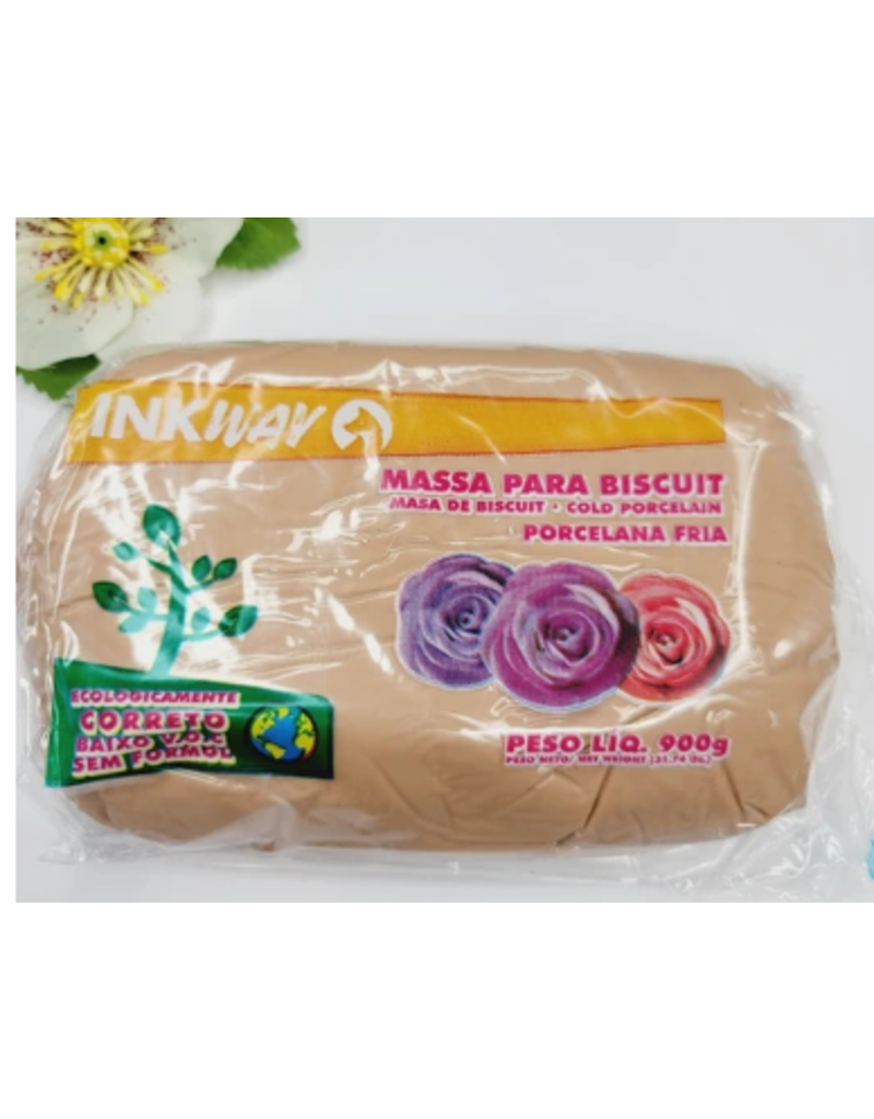 Inkway Air Dry Clay Brown Skin 900g