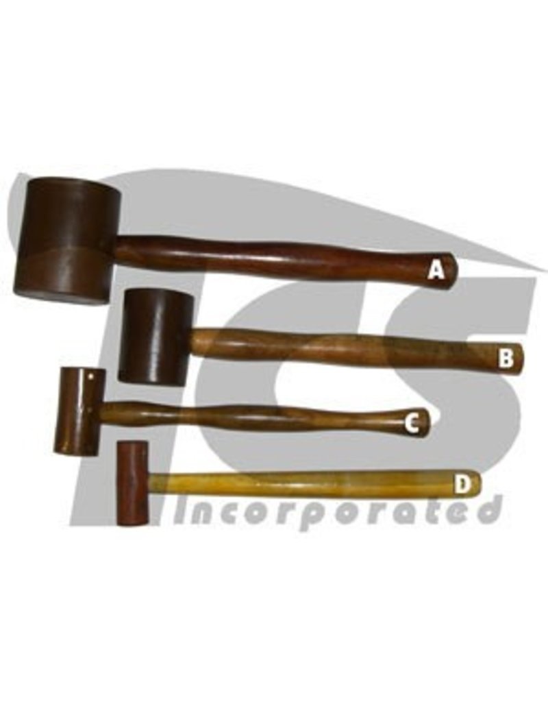 Just Sculpt Rawhide Leather Mallet 1''