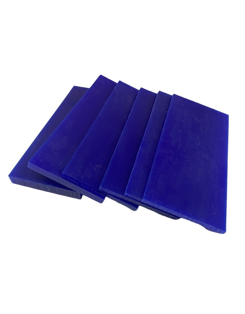 Du-Matt Wax Tablets Type : Purple 6 By 2 5/8 (153Mm By 68Mm) 3 Pack 10Mm