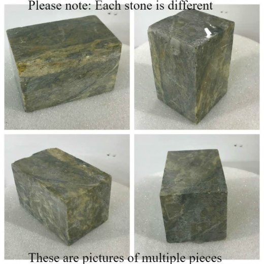 Indian Brown Soapstone 4Lb Block 3X3x4.5 - Unleash Your Creativity