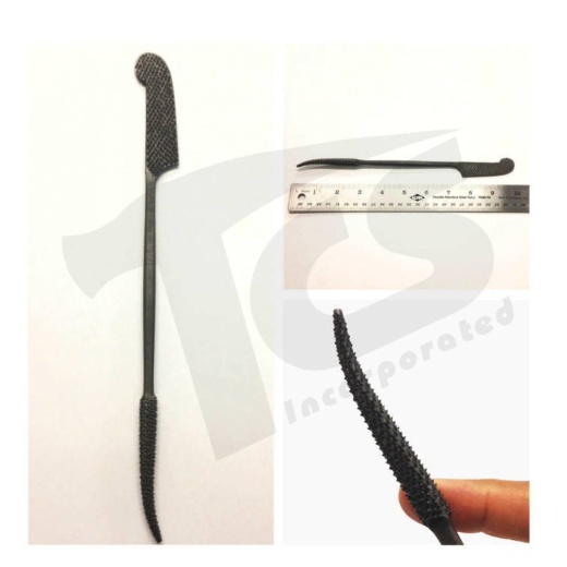 Milani Steel Riffler #193 25Cm (10In)