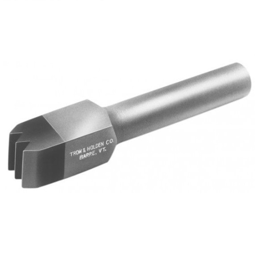Trow & Holden Carbide Pneumatic Bushing 3 Blade Chisel 1/2''