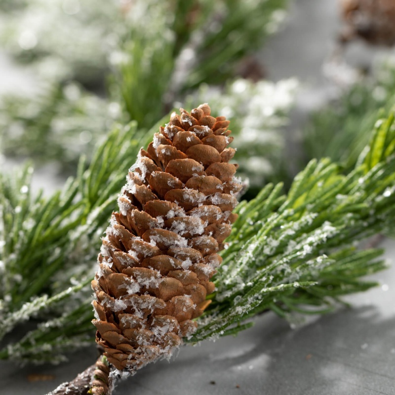 Frosted Pine & Pinecone Spray
