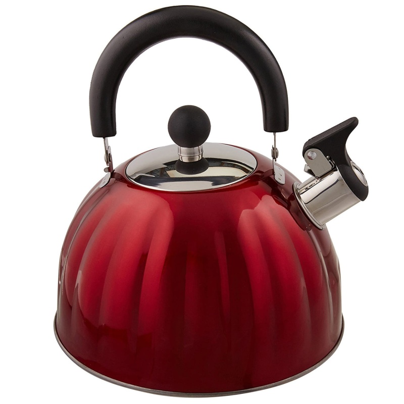Mr. Coffee Twining 2.1 Quart Pumpkin Tea Kettle In Red