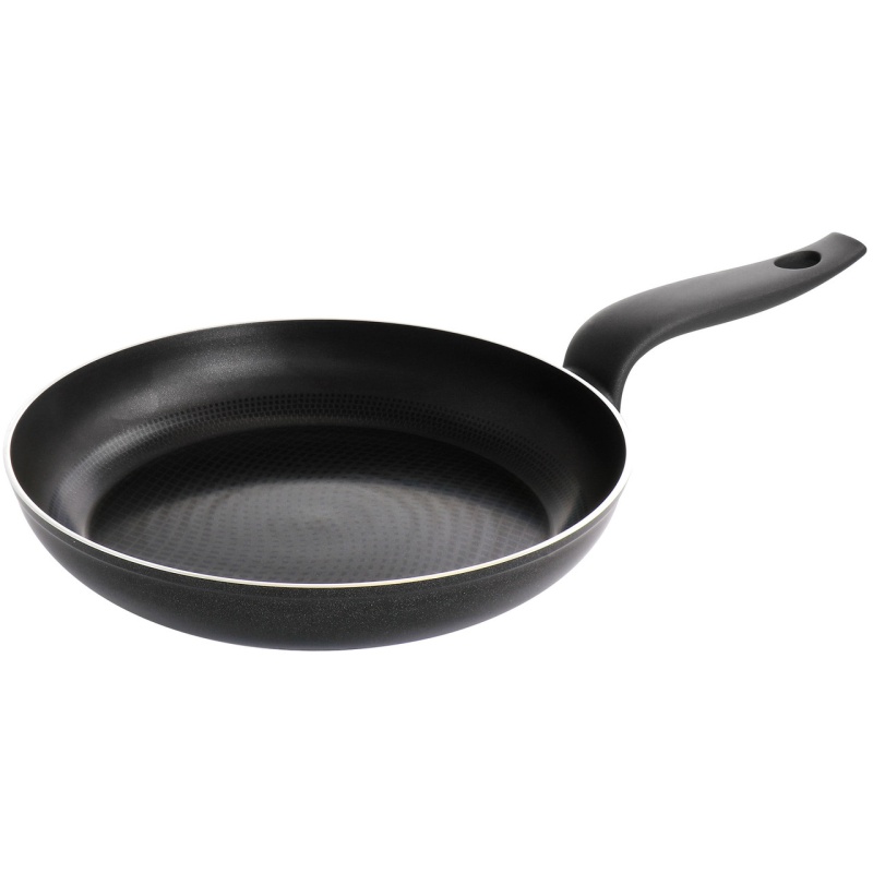 Tosca Cortona 10 Inch Nonstick Aluminum Frying Pan In Warm Black