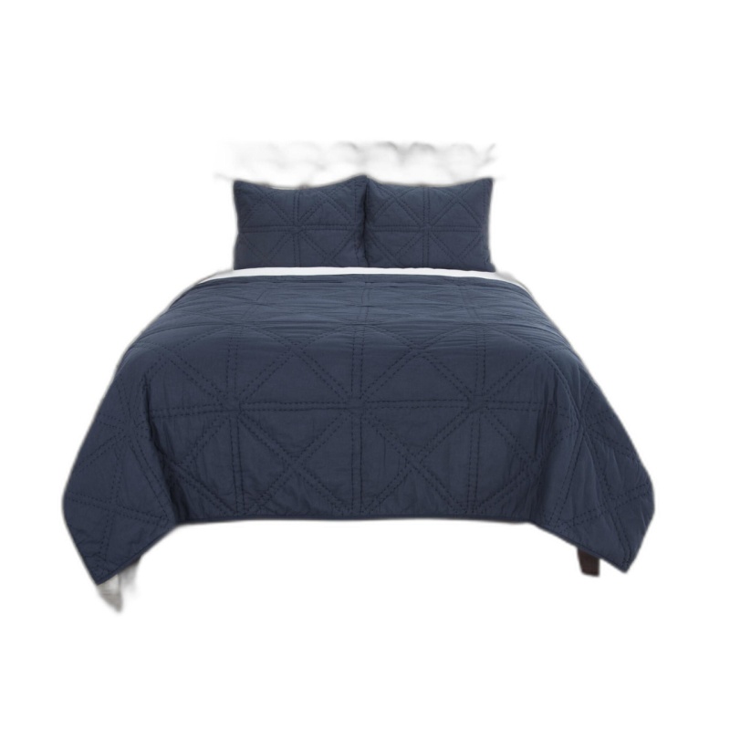Indigo King Cotton Down Alternative Comforter