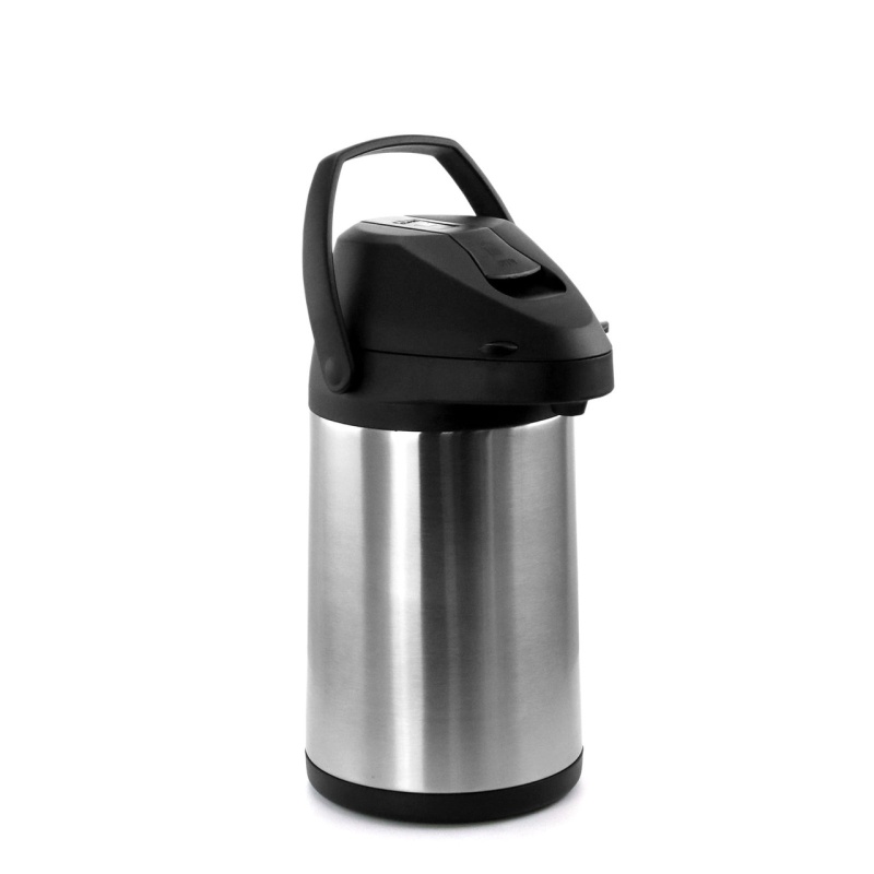 Megachef 3.17 Quart Stainless Steel Airpot Hot Water Dispenser For Coffee And Tea