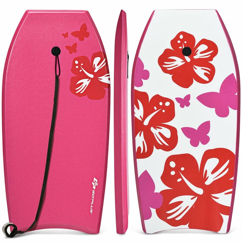 Lightweight Bodyboard Surfing With Leash Eps Core Boarding Ixpe-L - Size: l