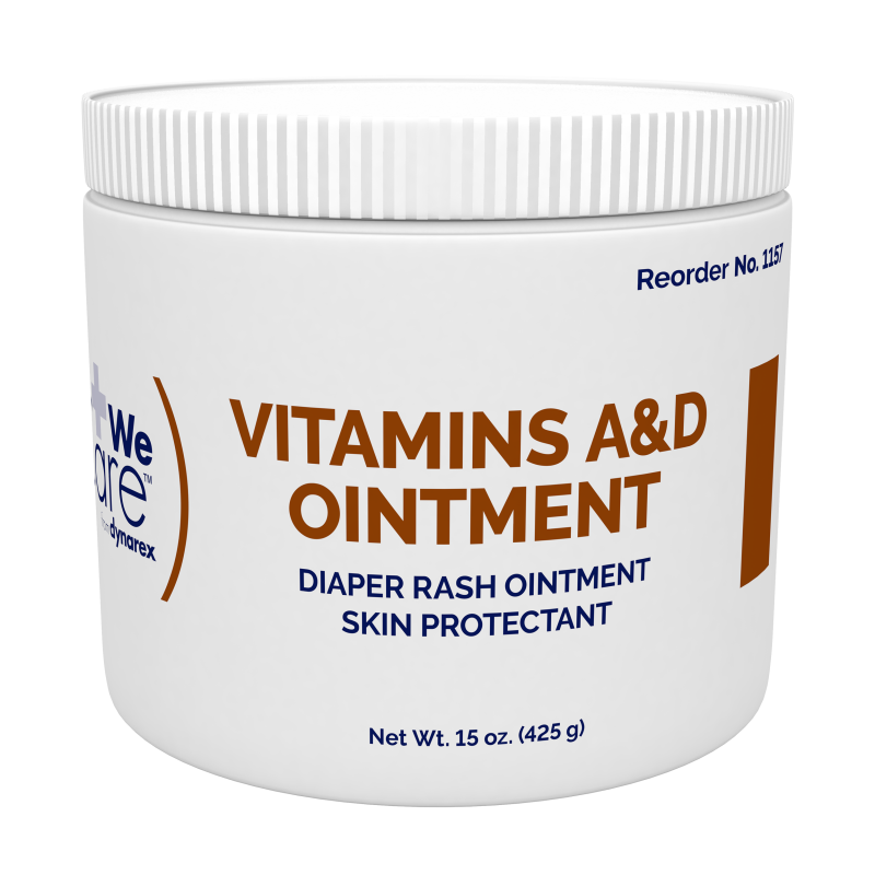 Vitamin A&D Ointment Skin Protectant 15Oz Jar 12/Cs