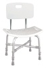 Bariatric Shower Chair With Back 500Lb Capacity 1/Cs