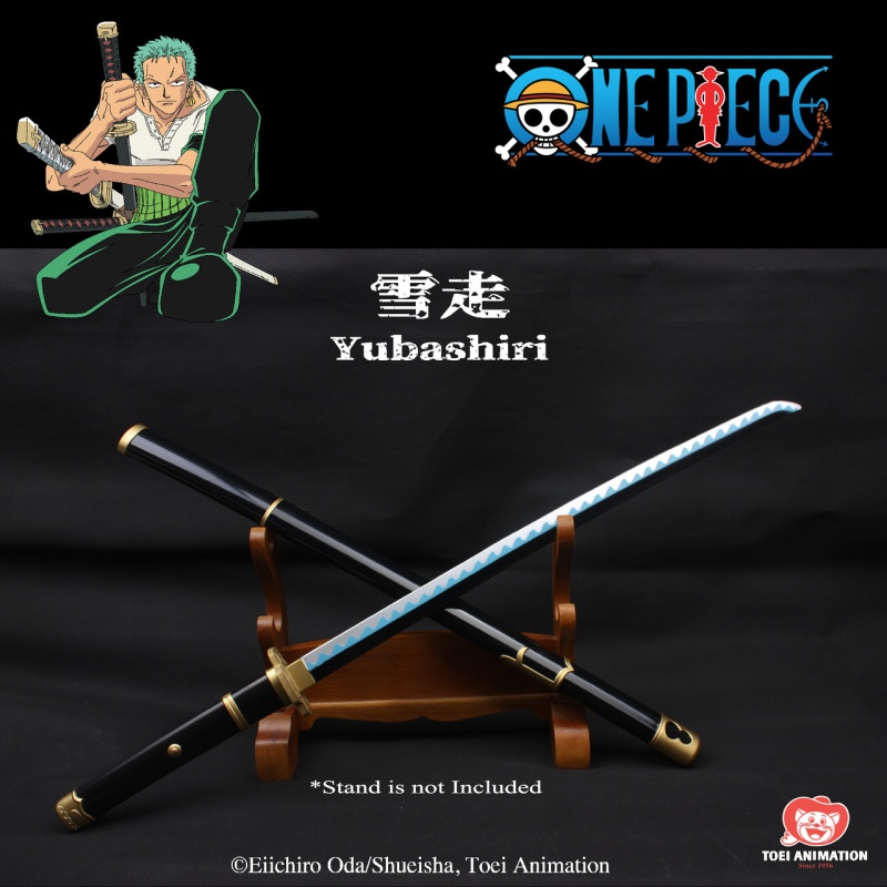 Official License One Piece 41" Foam Roronoa Zoro Katana Anime Swords Yubashiri