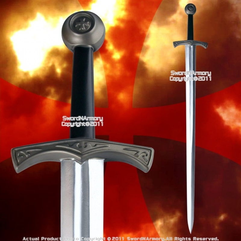 Foam Padded Excalibur Medieval Knight Sword Cosplay Larp