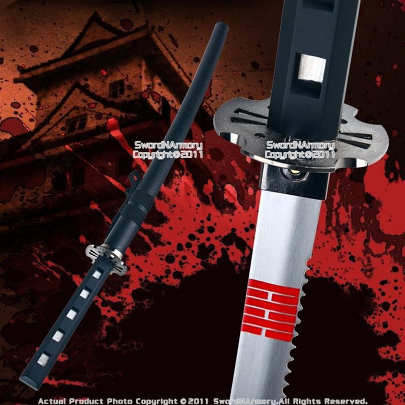 Full Tang Black Snake Ninja Sword Fantasy Samurai Katana Anime Cosplay