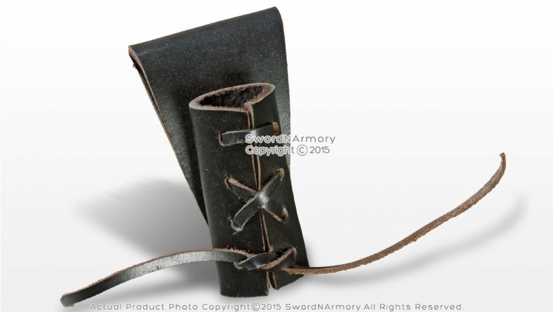 Leather Sword Frog With Belt Hook For Main Gauche Dagger