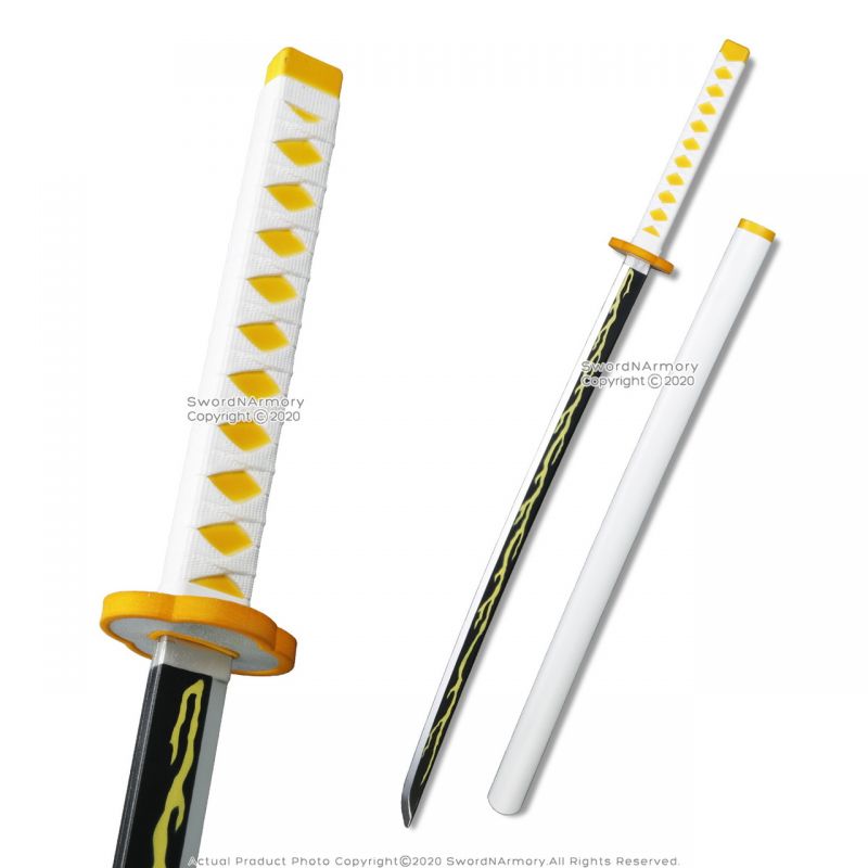 Zenitsu 41" Foam Cosplay Anime Demon Sword Scabbard