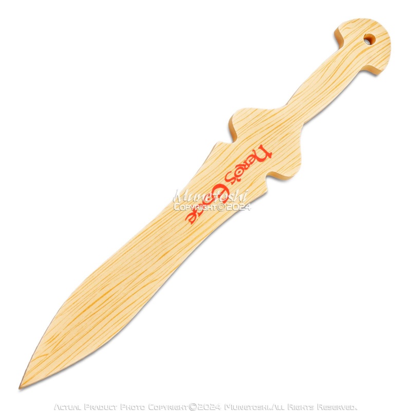 Munetoshi 18" Roman Gladius Foam Sword Wooden Smooth Finish Prop Costume