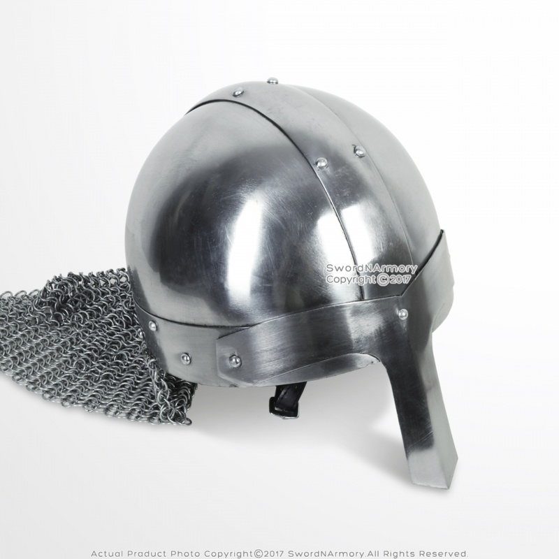 Medieval Saxon Nasal Helmet Larp Costume Cosplay Renaissance Reenactment