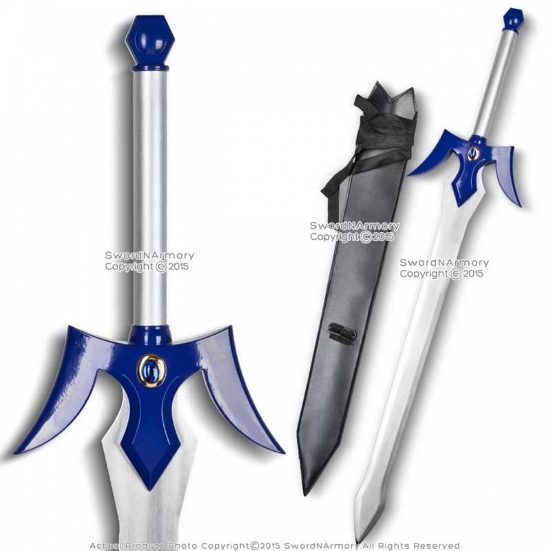Anime Sword Art Online Kirito Sword For Cosplay Fantasy Blade Video Game Weapon