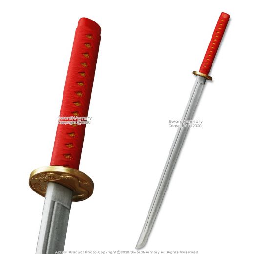 38" Foam Sword Padded Samurai Katana Larp Cosplay Roleplay Game Costume Prop Gd