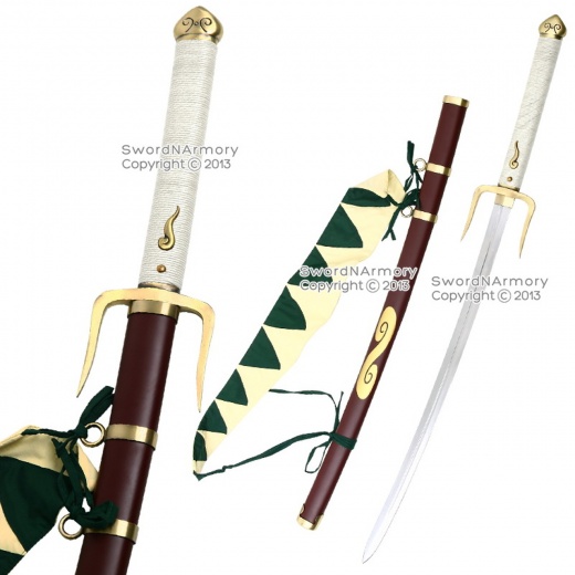 Champloo Mugen Typhoon Swell Sword Anime Video Game Fantasy Katana Ninja Cosplay