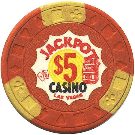 Jackpot Casino Las Vegas Nevada $5 Chip 1973