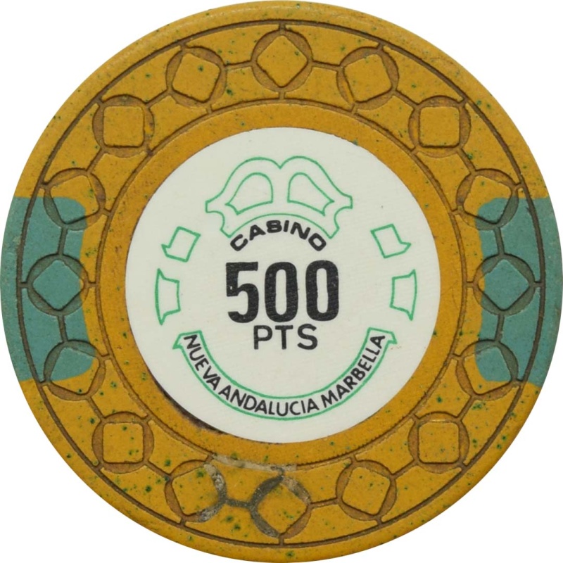 Casino Nueva Andalucia Marabella Spain 500 Pts Sqincr Chip